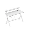 Mängulaud Huzaro Hero 1.9 White, HZ-HERO 1.9 WHITE, 120x60 cm, valge