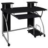 Arvutilaud, 110 x 52 x 88,5 cm, must