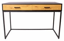 Kirjutuslaud Home4you Amsterdam, 120x50x79 cm, must