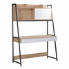 Kirjutuslaud Home4You Study, 124 x 54 x 171 cm, tamm/valge