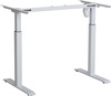 Reguleeritava kõrgusega lauaraam Sun-Flex Deskframe II, 70-117 cm, valge