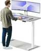 Elektriline reguleeritava kõrgusega laud Desktronic HomeOne, 140 x 70 cm, valge/hall