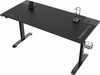 Mängurilaud Ultradesk Momentum, 152 x 70 cm, must