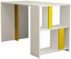 Õppelaud Kalune Design Lima, 845HCT3838, valge/kollane