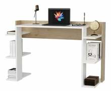 Kirjutuslaud Kalune Design Cinar, 875ZNA4631, tamm/valge