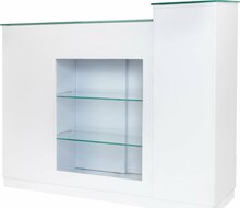 Vastuvõtulaud Gabbiano Q-0333, valge