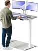 Elektriliselt reguleeritava kõrgusega kirjutuslaud Desktronic HomeOne, 120 x 60 cm, valge/hall