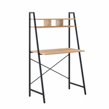 Kirjutuslaud Home4you Study, 84 x 44 x 142 cm, tamm/pruun
