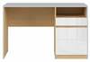 Kirjutuslaud Black Red White Nandu, tamm/valge/hall