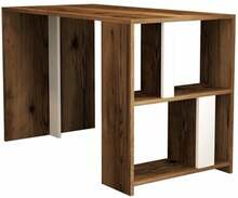 Kirjutuslaud Kalune Design Lima, 845HCT3841, valge/beež/pähkel