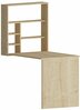 Kirjutuslaud Kalune Design Sedir 550, 154,2 cm, helepruun