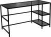 Kirjutuslaud Kalune Design Master M101F, 130 x 60 cm, must