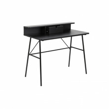 Kirjutuslaud Actona Pascal, 100x55x88,8 cm, must