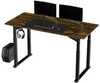 Elektriliselt reguleeritav kirjutuslaud Ultradesk Uplift, 160 x 75 cm, 74-116 cm, must/pruun