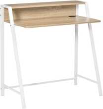 Kirjutuslaud HOMCOM, 84 x 45 x 85 cm, valge/tamm