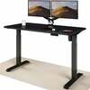Reguleeritava kõrgusega kirjutuslaud Desktronic Home One, 140 x 70 cm, must