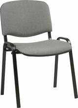 Klienditool Home4you Iso 641649, must/hall, 42.5 cm x 55 cm x 82 cm
