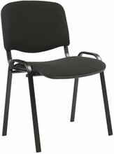 Klienditool Home4you Iso 633040, must/tumehall, 42.5 cm x 55 cm x 82 cm