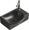 Valamu Mexen Mista 22174085L, 40.5 x 28 x 14 cm, must matt