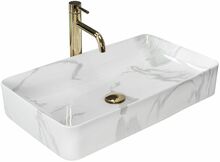 Valamu Rea Denis, 61.5 x 35 x 11 cm, Marmo Shiny