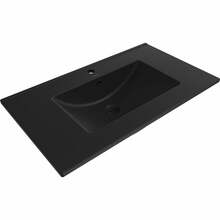 Valamu Mexen Atena 25018070, 81 x 46 cm, must matt