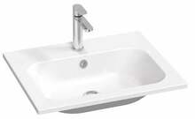 Vannitoa kraanikauss Ravak Chrome Slim XJG01160001, 60 x 49 cm, valge läikiv