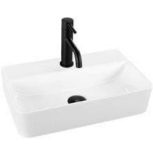 Valamu Rea Naomi, 45.5 x 28.5 x 10.5 cm, valge