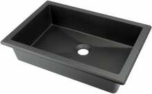 Vannitoa kraanikauss Deante Correo CQRTU5U, 50 x 35 x 14 cm, antratsiit metallik