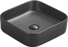 Valamu Mexen Vena 22193785, 37.5 x 37.5 x 11 cm, must matt