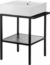 Valamu Deante Temisto CDTS6U5S, 50 x 56.5 cm, must matt