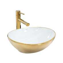 Valamu Rea Sofia Gold/White, 60 x 40 cm