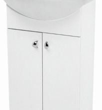 Vannitoamööbli komplekt Cersanit Cersania 50, 79.4 x 46 x 31.6 cm, valge