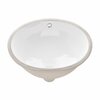 Valamu Invena Pandora, 49 x 40 x 21 cm, valge