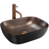 Valamu Rea Belinda, 46.5 x 33 x 13.5 cm, Copper brush/Black