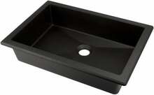 Valamu Deante Correo CQRNU5U, 50 x 35 x 14 cm, must graniit