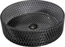 Valamu Mexen Aura 24013970, 39 x 39 x 10.5 cm, must