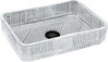 Klaasist valamu Mexen Akra 24024600, 46 x 33 x 10.5 cm, läbipaistev
