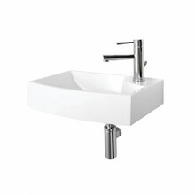 Valamu PAA Mini Step, 53 x 36 x 15 cm, valge