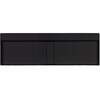 Valamu Deante Blur CQBNU2S, 120 x 40 cm, graniit, must