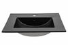 Valamu Comad Lava Black 80, 80 cm, must