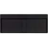 Valamu Deante Blur CQBNU1S, 100 x 40 cm, graniit, must