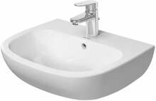 Valamu Duravit D-Code, 55 x 43 cm, valge