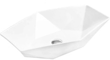 Valamu Mexen Elena 21476300, 63 x 41 cm, valge