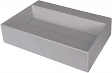 Valamu Deante Correo CQRSU6M, 60 x 40 x 13 cm, graniit/metallhall