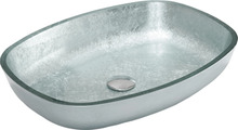 Valamu Mexen Araks 24155411, 54 x 39.5 x 11 cm, hõbe