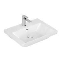 Valamu Villeroy and Boch Subway 3.0 4A7060R1, 60 x 47 cm, valge