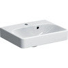 Valamu Geberit Smyle Square 500.222.01.1, 45 x 36 cm, valge