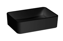 Valamu Jika Cubito H8184237161121, 50 x 35 cm, matt must