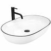 Valamu Rea Cleo 61, 60.5 x 41 x 14 cm, valge
