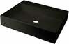 Valamu Deante Correo CQRNU5S, 50 x 40 cm, graniit, must